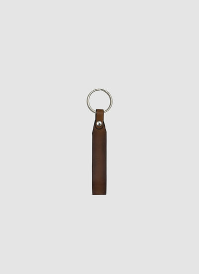 Language Shoes-Men-Frank Keychain-Premium Leather-Tan Colour-Leather Accessories