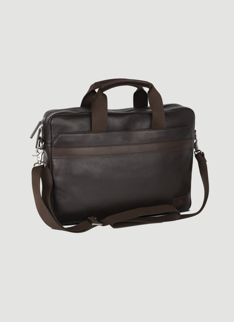 Language Shoes-Men-Julio Folio Bag(ipad Holder)-Premium Leather-Brown Colour-Leather Accessories