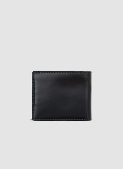 Language Shoes-Men-Ian Slimfold Wallet-Premium Leather-Blue Colour-Leather Accessories