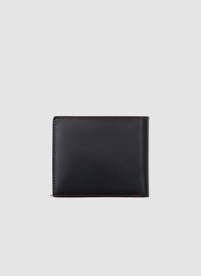 Language Shoes-Men-Ian Slimfold Wallet-Premium Leather-Red Colour-Leather Accessories