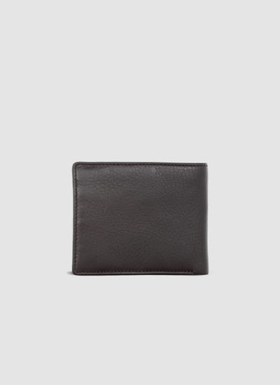 Language Shoes-Men-Juan Milled Coin Wallet-Premium Leather-Brown Colour-Leather Accessories