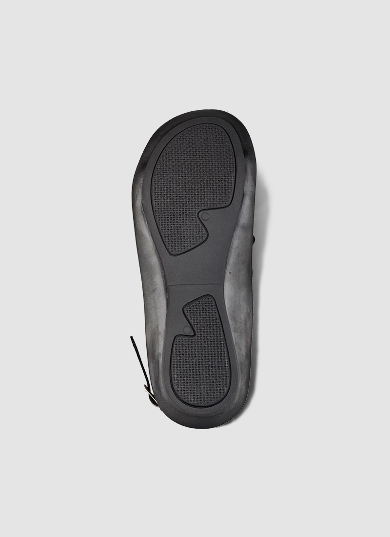 Language Shoes-Men-Maven Sandal-Premium Leather-Black Colour-Sandal