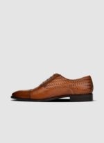 Language Shoes-Men-Del Oxford-Premium Leather-Tan Colour-Formal Shoe