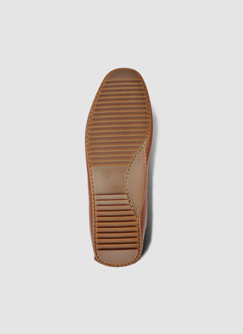 Language Shoes-Men-Moscio Driver-Premium Leather-Tan Colour-Casual Shoe
