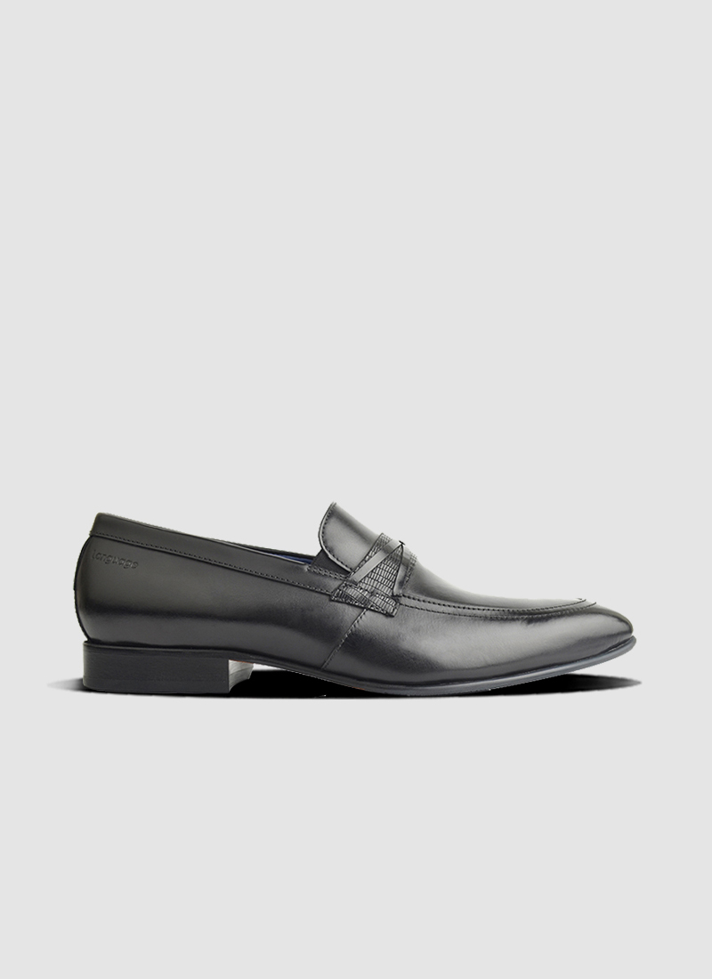 Buy Thomas Loafer | Mens Black Formal Leather Loafer Shoes