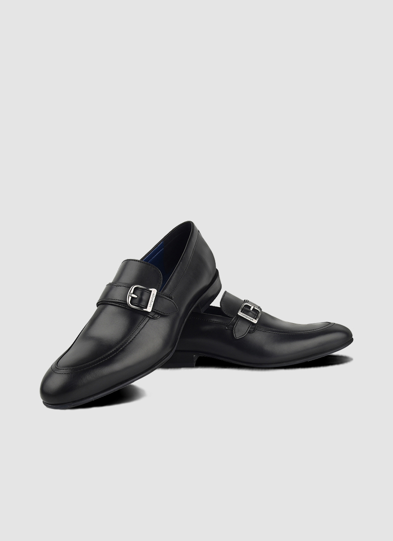 Language Shoes-Men-Kevin Loafer-Premium Leather-Black Colour-Formal Shoe