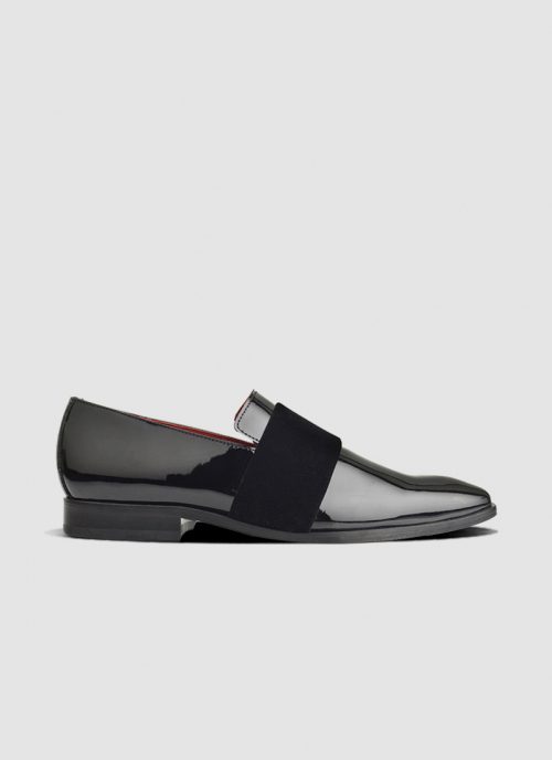 Language Shoes-Men-Stellen Loafer-Premium Leather-Black Colour-Formal Shoe