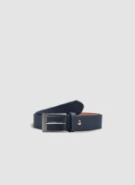 Language Shoes-Men-Troye Belt-Premium Leather-Navy Colour-Belt