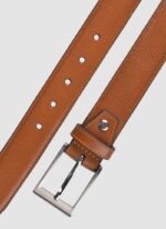 Language Shoes-Men-Brik Belt-Premium Leather-Tan Colour-Belt