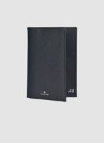 Language Shoes-Men-Moby Passport Holder-Premium Leather-Black Colour-Leather Accessories