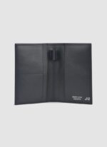 Language Shoes-Men-Moby Passport Holder-Premium Leather-Black Colour-Leather Accessories