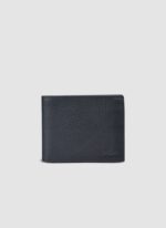 Language Shoes-Men-Thomas Bi-fold Wallet-Premium Leather-Black Colour-Leather Accessories
