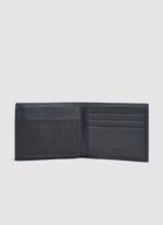 Language Shoes-Men-Thomas Bi-fold Wallet-Premium Leather-Black Colour-Leather Accessories