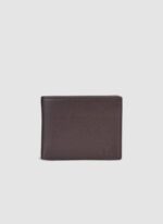 Language Shoes-Men-Gordon Bi-fold Wallet-Premium Leather-Brown Colour-Leather Accessories