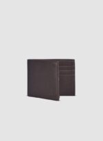 Language Shoes-Men-Gordon Bi-fold Wallet-Premium Leather-Brown Colour-Leather Accessories