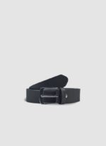 Language Shoes-Men-Sam Belt-Premium Leather-Black Colour-Belt
