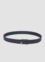 Language Shoes-Men-Sam Belt-Premium Leather-Black Colour-Belt