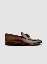 Language Shoes-Men-Chan Loafer-Premium Leather-Brown Colour-Formal Shoe