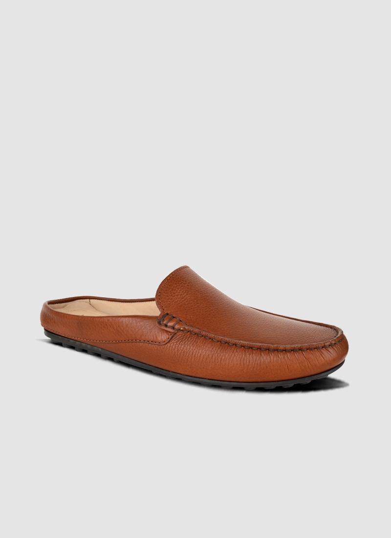Language Shoes-Men-Lemas Driver-Premium Leather-Tan Colour-Casual Shoe
