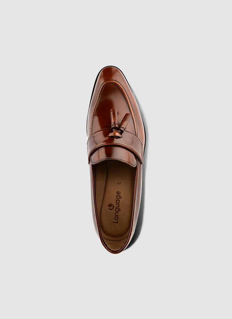 Buy Dell Loafers made of Genuine crust leather - Language Shoes