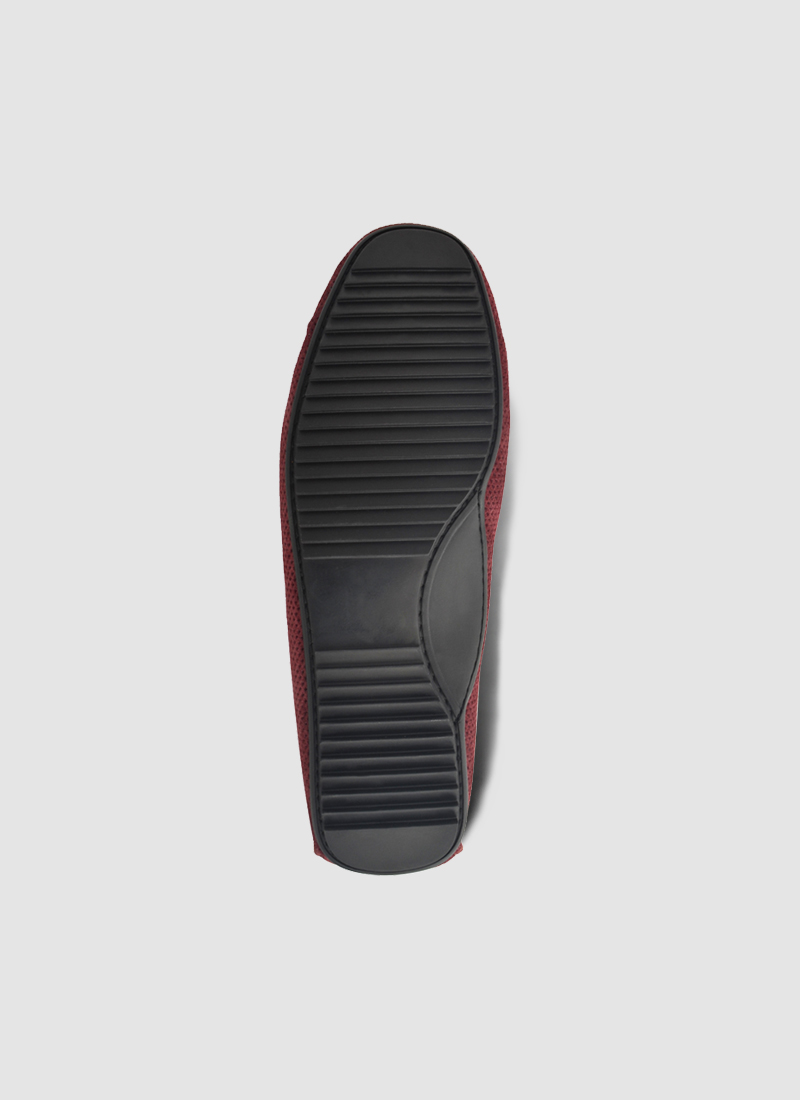 Language Shoes-Men-Gaya Driver-Premium Leather-Wine Colour-Casual Shoe