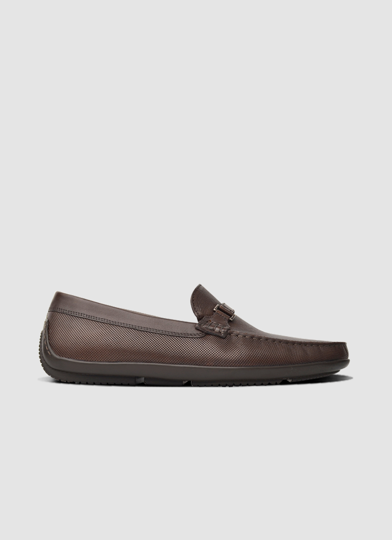 Language Shoes-Men-James Driver-Premium Leather-Brown Colour-Casual Shoe