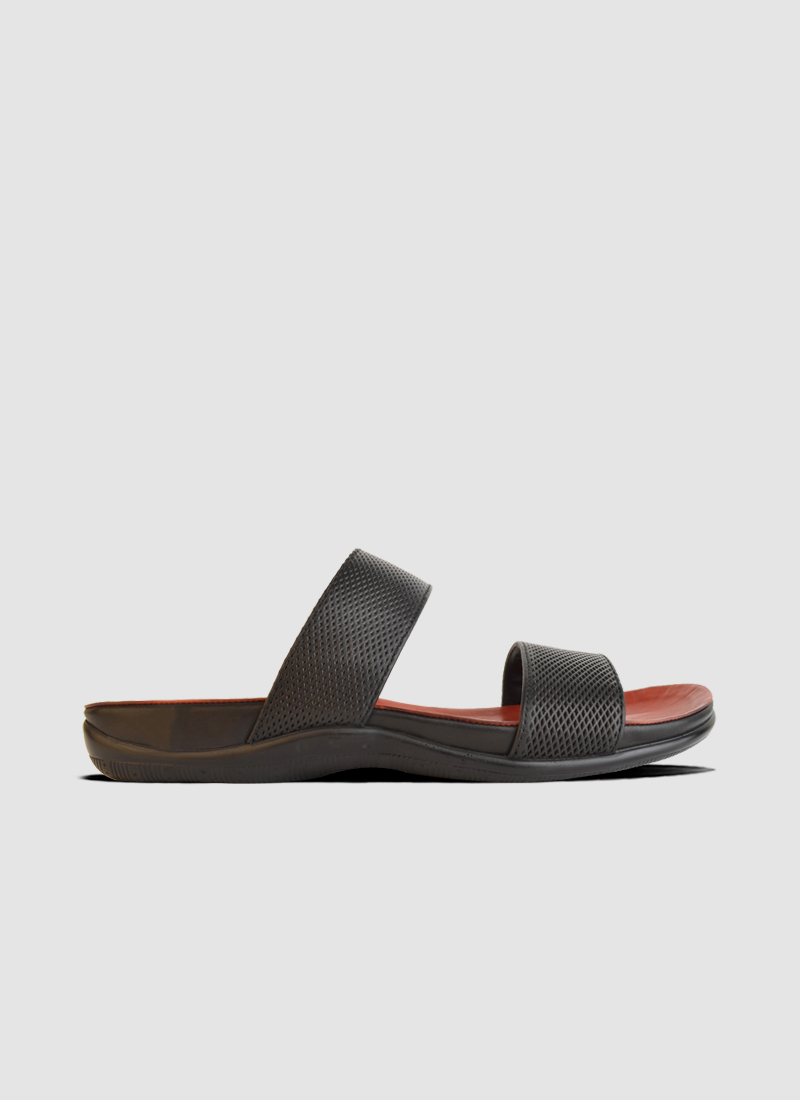 Language Shoes-Men-Terrol Sandal-Premium Leather-Black Colour-Sandal