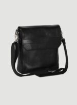 Language Shoes-Men-Seth Cross Body-Premium Leather-Black Colour-Leather Accessories