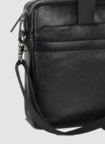Language Shoes-Men-Julio Folio Bag(ipad Holder)-Premium Leather-Black Colour-Leather Accessories