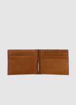 Language Shoes-Men-Wright Laser Money Clip-Premium Leather-Brown Colour-Leather Accessories