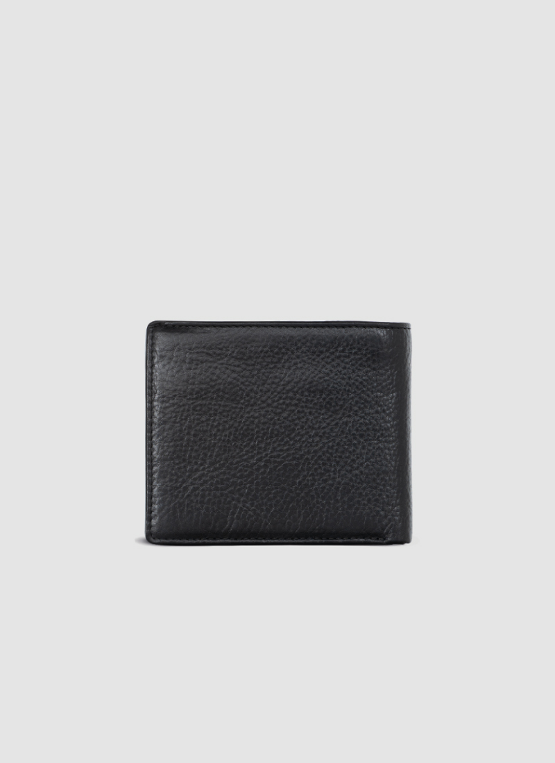 JUAN Milled Coin Wallet - Made of Genuine Milled Leather