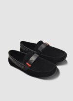 Language Shoes-Men-Reggie Driver-Premium Leather-Black Colour-Casual Shoe