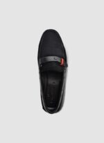 Language Shoes-Men-Reggie Driver-Premium Leather-Black Colour-Casual Shoe