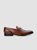Language Shoes-Men-Bruno Loafer-Premium Leather-Tan Colour-Formal Shoe