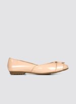 Language Shoes-Women-Circie Ballerina-Premium Leather-Rose Colour-Formal Shoe