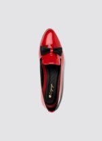 Language Shoes-Women-Urania Loafer-Premium Leather-Red Colour-Formal Shoe