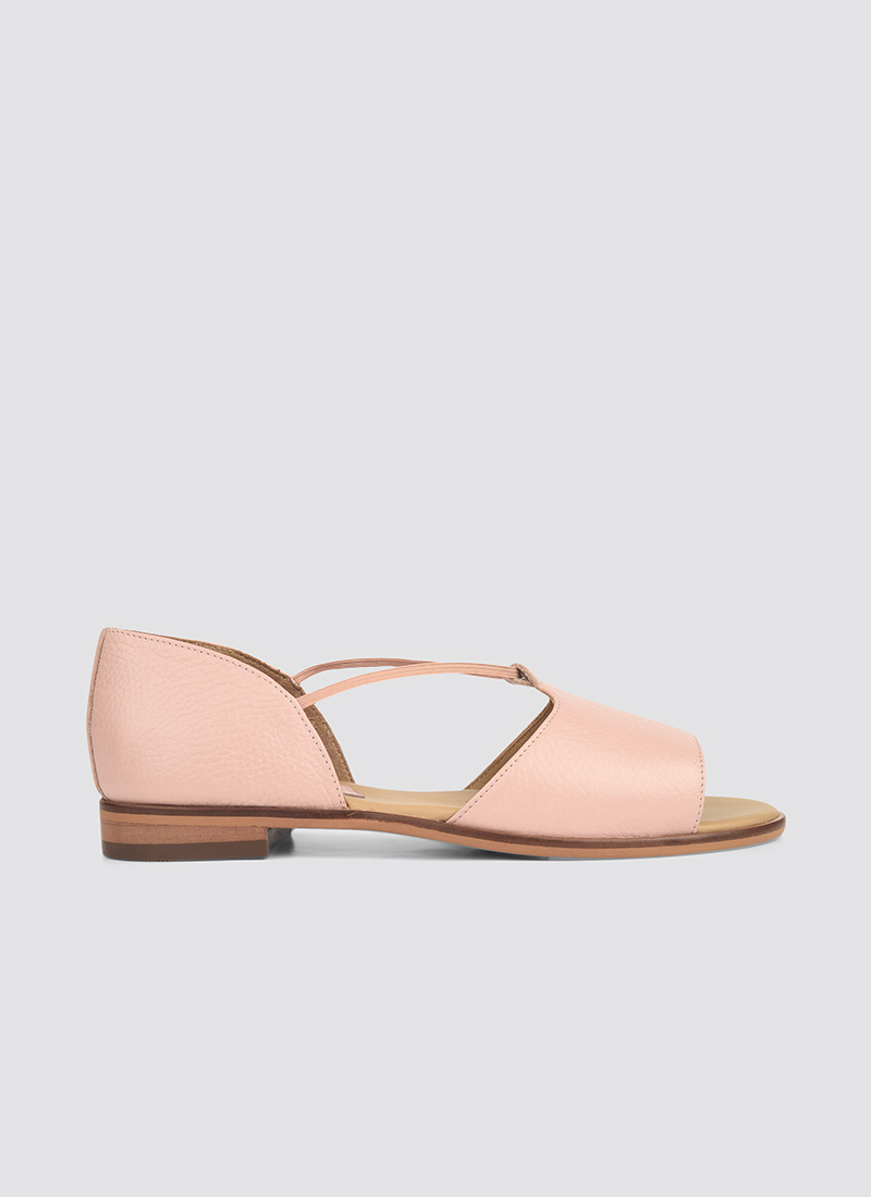 Language Shoes-Women-Hestia Sandal-Premium Leather-Pink Colour-Sandal