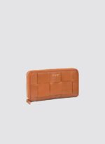 Language Shoes-Women-Coco Long Wallet-Premium Leather-Tan Colour-Leather Accessories