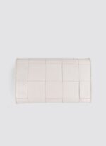 Language Shoes-Women-Sterling Wallet on Chain-Premium Leather-Ecru Colour-Leather Accessories