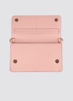 Language Shoes-Women-Carol Wallet on Chain-Premium Leather-Pink Colour-Leather Accessories