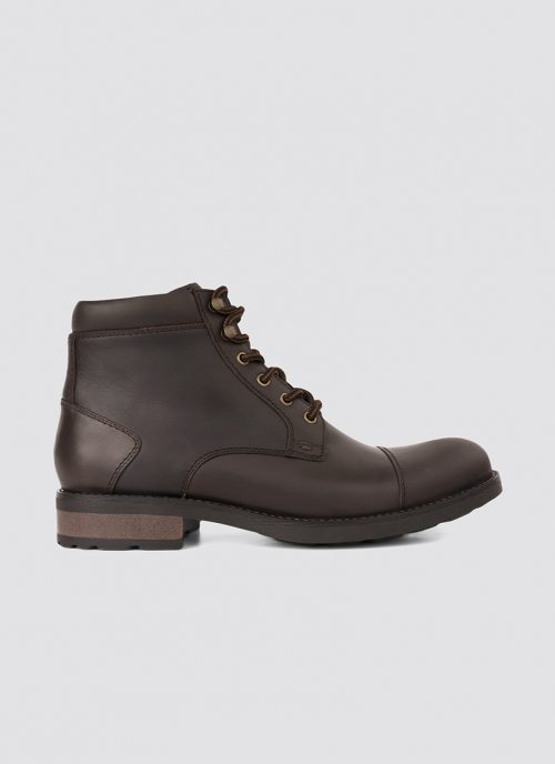 Language Shoes-Men-Dunstan Boot-Premium Leather-Brown Colour-Boot