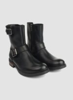 Language Shoes-Men-Kiera Boot-Premium Leather-Black Colour-Boot