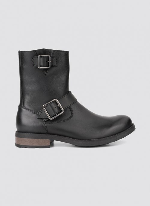 Language Shoes-Men-Kiera Boot-Premium Leather-Black Colour-Boot