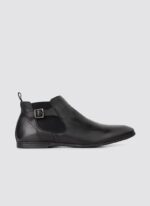 Language Shoes-Men-Blake Boot-Premium Leather-Black Colour-Boot
