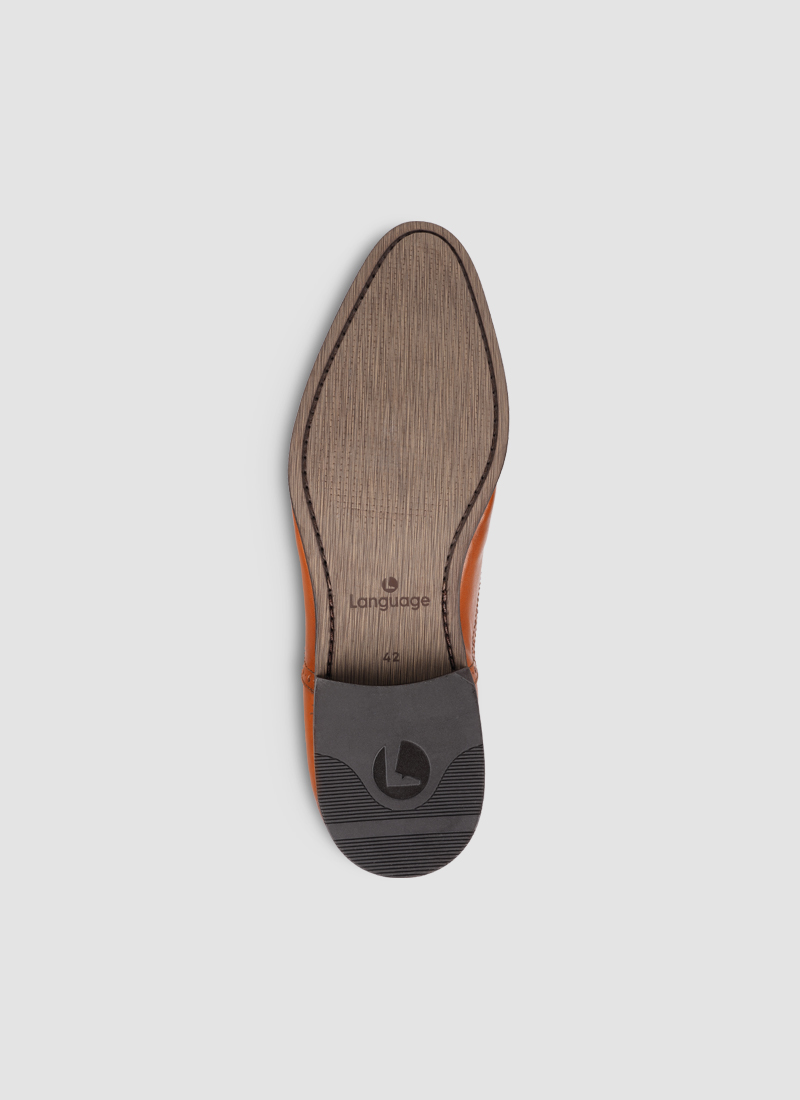 Language Shoes-Men-Osin Loafer-Premium Leather-Tan Colour-Formal Shoe