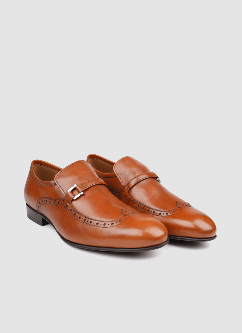 Language Shoes-Men-Osin Loafer-Premium Leather-Tan Colour-Formal Shoe