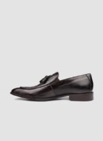 Language Shoes-Men-Cairo Loafer-Eel Leather-Dark Brown Colour-Formal Shoe