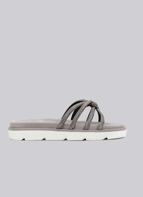 Language Shoes-Women-Asher Sandal-Premium Leather-Grey Colour-Sandals-4