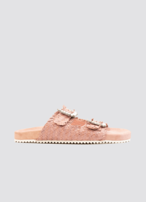Language Shoes-Women-Evelyn Sandal-Premium Leather-Iilac Colour-Sandals
